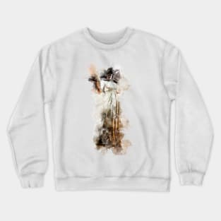 Lady Dimitrescu - RE: Village *watercolor* Crewneck Sweatshirt